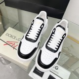 New Roma Milano Calfskin Sneakers White Black