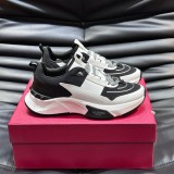 True Act Men's Sneakers Black White