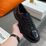 Combat Oblique Derbies Black Blue