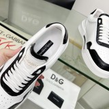 New Roma Milano Calfskin Sneakers White Black