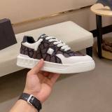 One Stud Low Top Versatile Sneakers Purple Black