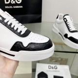 New Roma Milano Calfskin Sneakers White Black