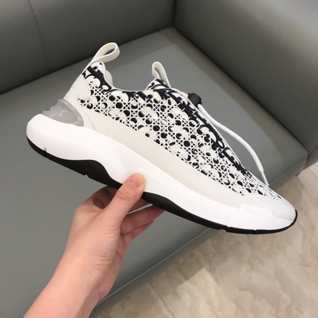 B24 Low Top Versatile Sneakers Black White