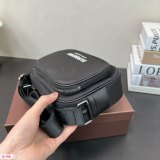 Paddy Printed Logo Versatile Camera Bag Black 21X15cm