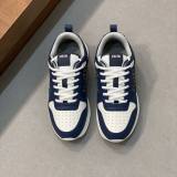 B25 Runner Low Top Cushioned Sneakers Blue White