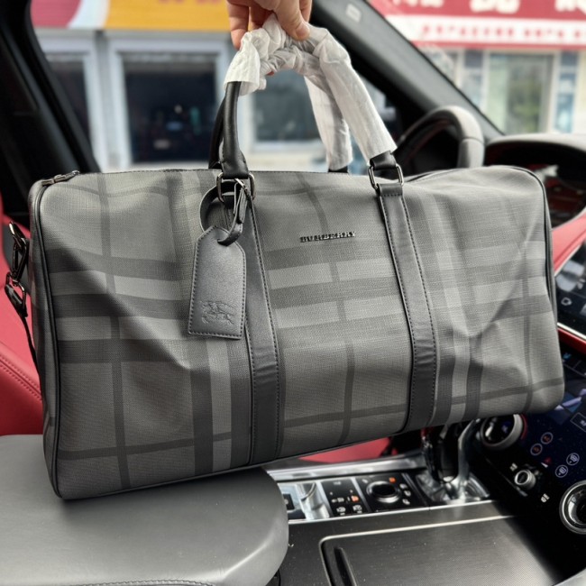 Boston Retro Minimalist Reticule Gray Black 50cm