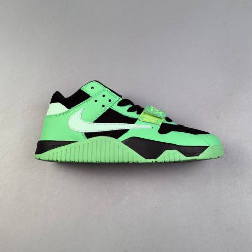 Jordan Cut The Check x Travis Scott Green Black FZ8117