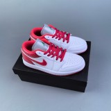 Air Jordan 1 Low Sneakers Basketball Shoes Red White FQ1935-018