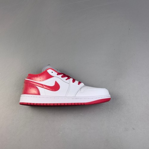 Air Jordan 1 Low Sneakers Basketball Shoes Red White FQ1935-018
