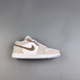 Air Jordan 1 Low Sneakers Basketball Shoes Light Brown Beige HF1567-200