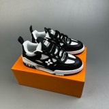 Trainer Skate Low Sneaker Black White