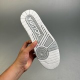 Trainer Skate Low Sneaker Grey White Beige