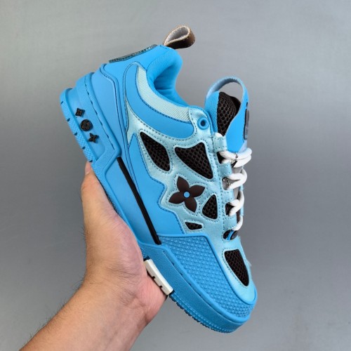 Trainer Skate Low Sneaker Blue Black
