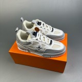 Trainer Skate Low Sneaker Grey White Beige