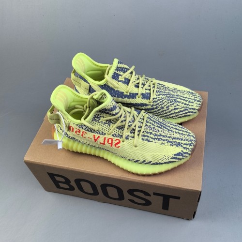 Yeezy Boost 350 V2 Semi Frozen Yellow Sneakers