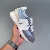 NB 327 Retro Sneakers Jogging Shoes Blue White U327FH