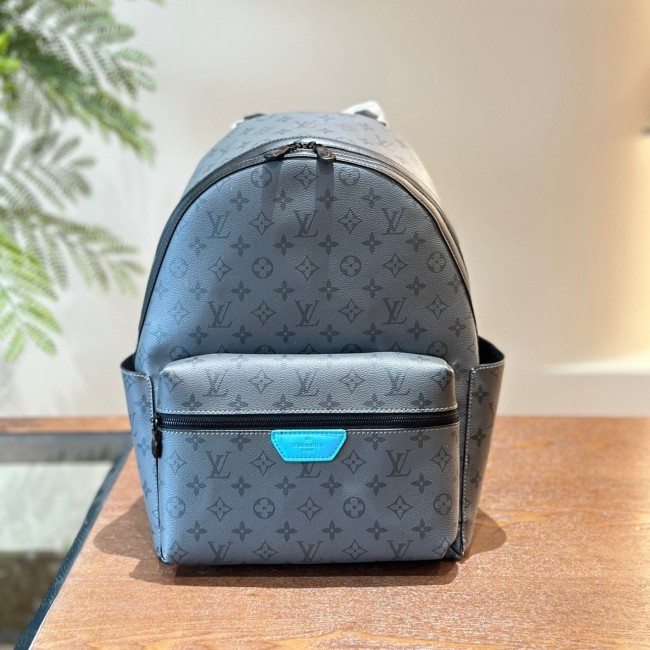 Men's Discovery Monogram Backpack Grey M11641 30x38cm