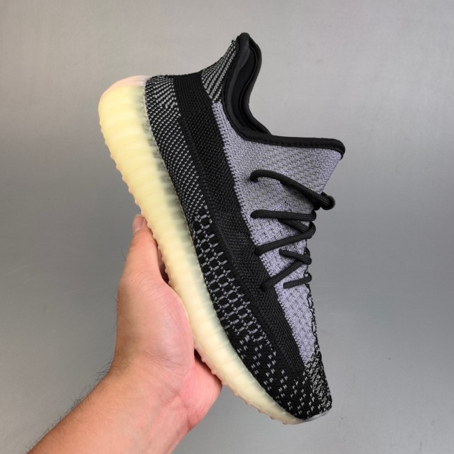 Yeezy Boost 350 V2 Carbon Sneakers Black Grey