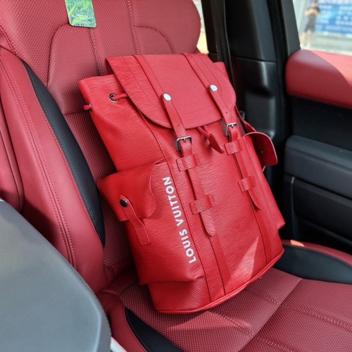 Men's Christopher MM Backpack Red M23764 38x44x21cm