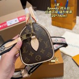 Original Speedy Bandouliere 20 Monogram Shoulder Bag Brown M46234 20X14cm