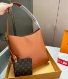 Women's Low Key Hobo MM Large Capacity Shoulder Bag M24856 31x11x22cm