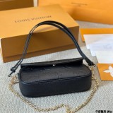 Original Women's Wallet On Chain Ivy Monogram Shoulder Bag Black M82154 22x13cm