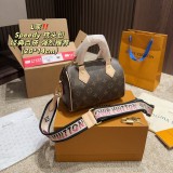 Original Speedy Bandouliere 20 Monogram Shoulder Bag Brown M46234 20X14cm