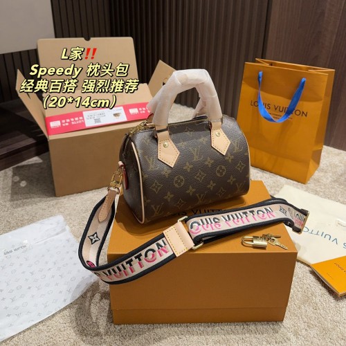 Original Speedy Bandouliere 20 Monogram Shoulder Bag Brown M46234 20X14cm