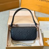Original Women's Wallet On Chain Ivy Monogram Shoulder Bag Black M82154 22x13cm
