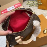 Original Speedy Bandouliere 20 Monogram Shoulder Bag Brown M46234 20X14cm
