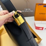 Women's Low Key Hobo MM Large Capacity Shoulder Bag M24856 31x11x22cm