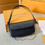Original Women's Wallet On Chain Ivy Monogram Shoulder Bag Black M82154 22x13cm