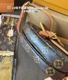 Women's Saumur BB Monogram Shoulder Bag Brown M46740 19x16CM