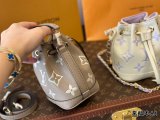 Women's Nano Noe Monogram Shoulder Bag Handbag M46291