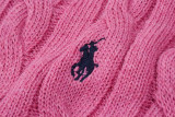 Autumn Winter Women's Solid Color Simple Zipper Knit Sweater