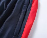 Autumn Men's Embroidered Logo Polo Jacket Pants Set 8213