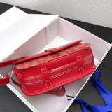 Belvedere Saddle Bag PM Red 22x15x6.5cm