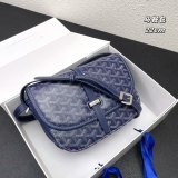 Belvedere Saddle Bag PM Blue 22x15x6.5cm