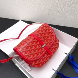 Belvedere Saddle Bag PM Red 22x15x6.5cm