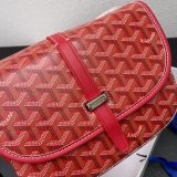 Belvedere Saddle Bag PM Red 22x15x6.5cm