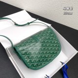 Belvedere Saddle Bag PM Green 22x15x6.5cm