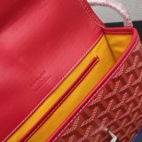 Belvedere Saddle Bag PM Red 22x15x6.5cm
