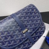 Belvedere Saddle Bag PM Blue 22x15x6.5cm