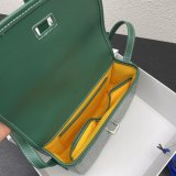 Belvedere Saddle Bag PM Green 22x15x6.5cm