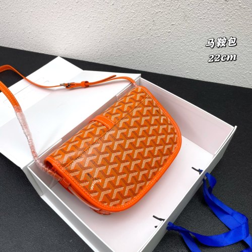 Belvedere Saddle Bag PM Orange 22x15x6.5cm