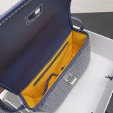 Belvedere Saddle Bag PM Blue 22x15x6.5cm