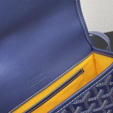 Belvedere Saddle Bag PM Blue 22x15x6.5cm