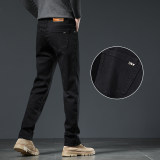 Men's Regular Fit Jeans Stretch Fit – Brand Logo Included