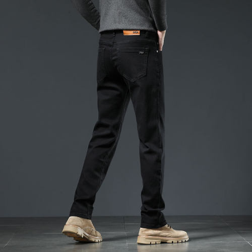 Men's Regular Fit Jeans Stretch Fit – Brand Logo Included