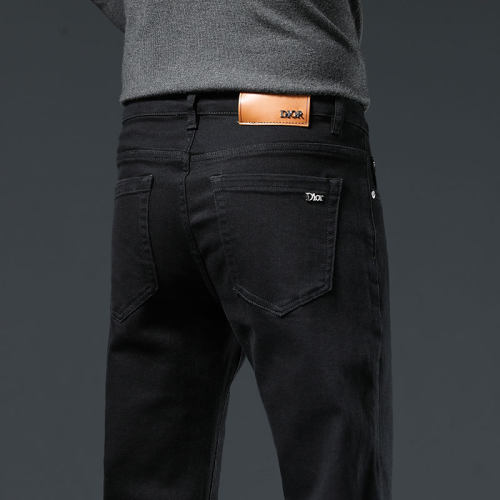 Men's Regular Fit Jeans Stretch Fit – Brand Logo Included